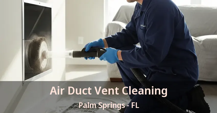 Air Duct Vent Cleaning Palm Springs - FL
