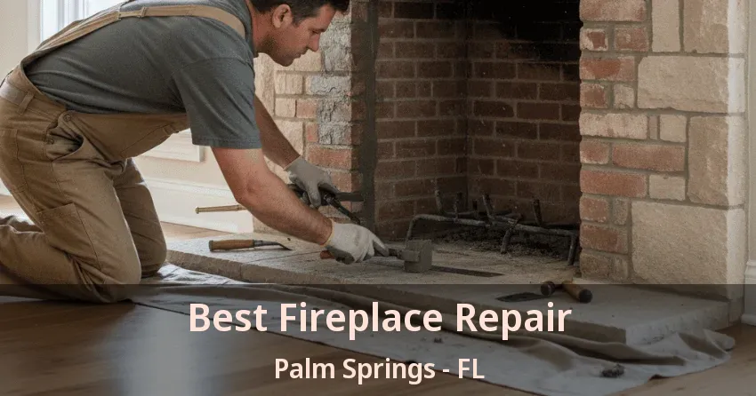Best Fireplace Repair Palm Springs - FL