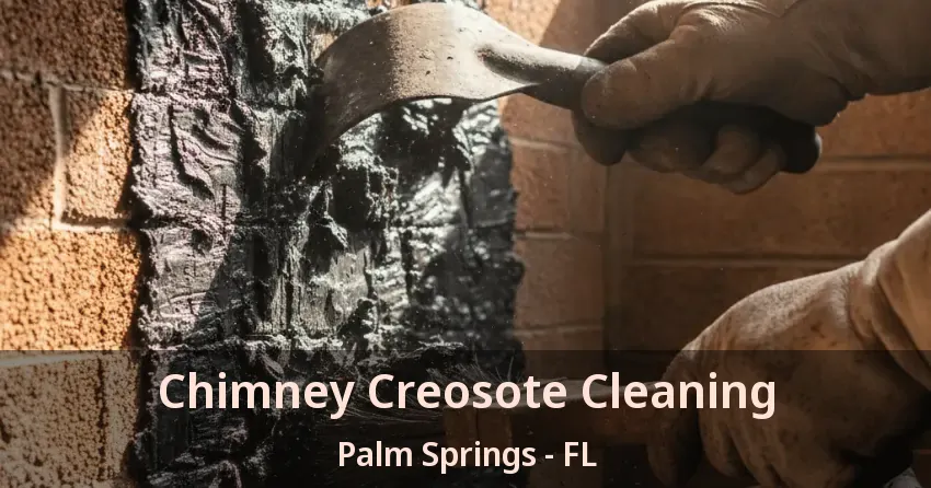 Chimney Creosote Cleaning Palm Springs - FL