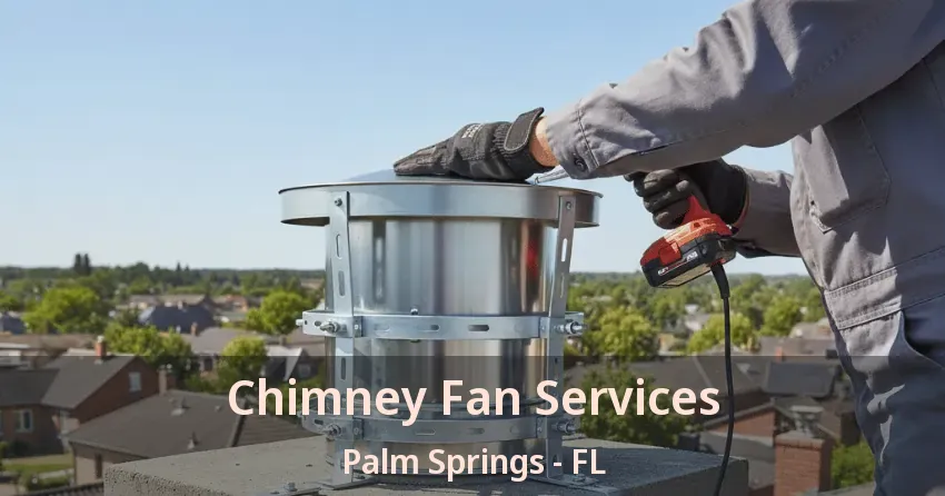 Chimney Fan Services Palm Springs - FL