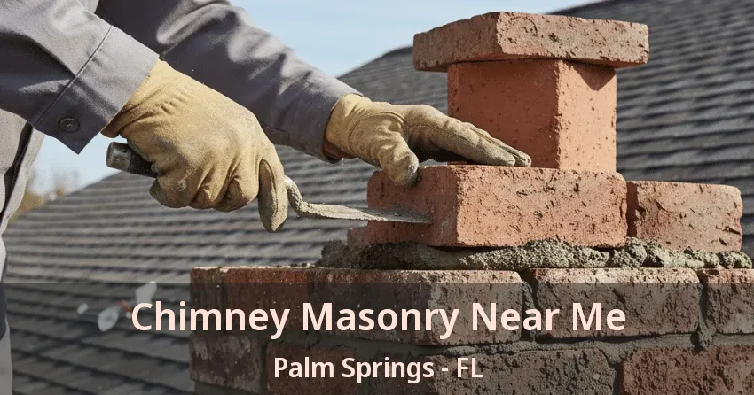 Chimney Masonry Near Me Palm Springs - FL