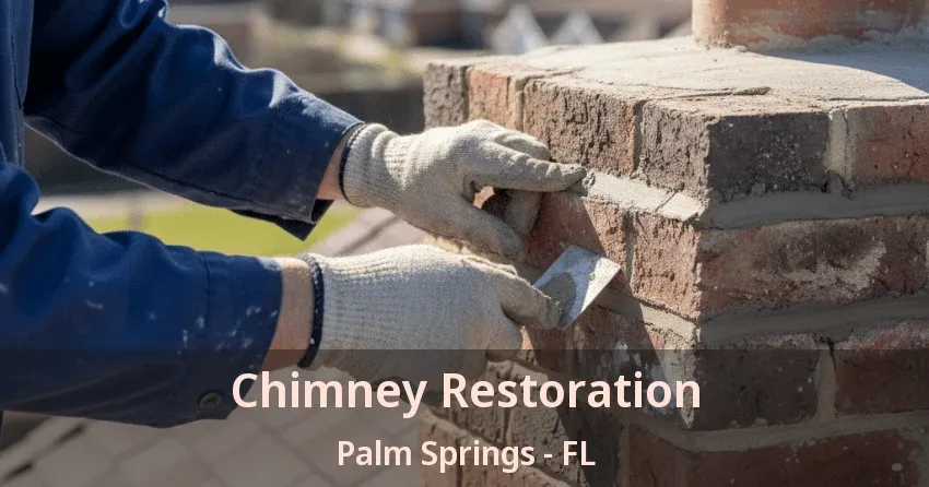 Chimney Restoration Palm Springs - FL