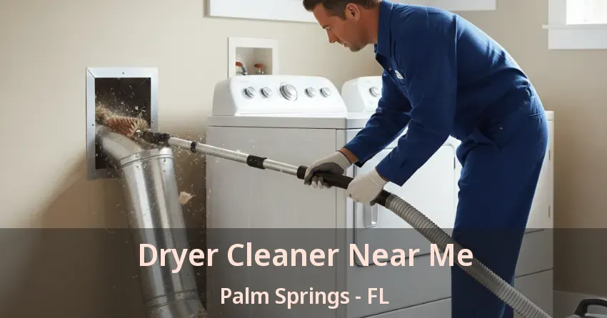 Dryer Cleaner Near Me Palm Springs - FL