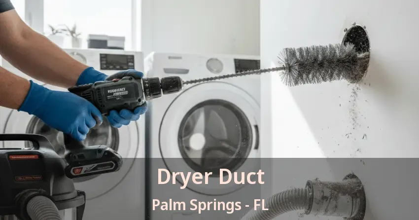 Dryer Duct Palm Springs - FL