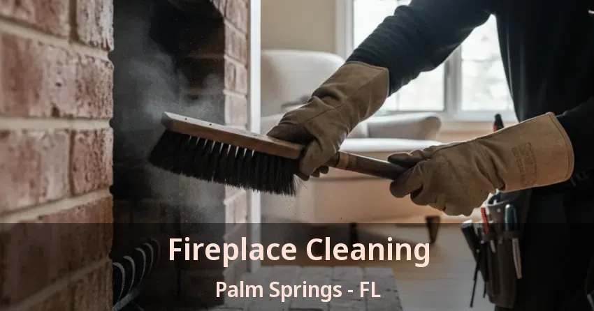 Fireplace Cleaning Palm Springs - FL