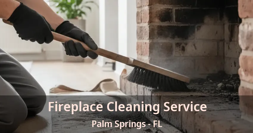 Fireplace Cleaning Service Palm Springs - FL