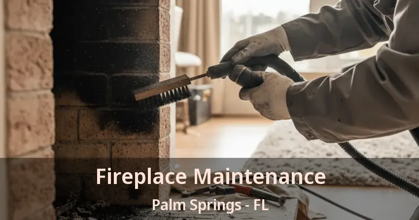 Fireplace Maintenance Palm Springs - FL