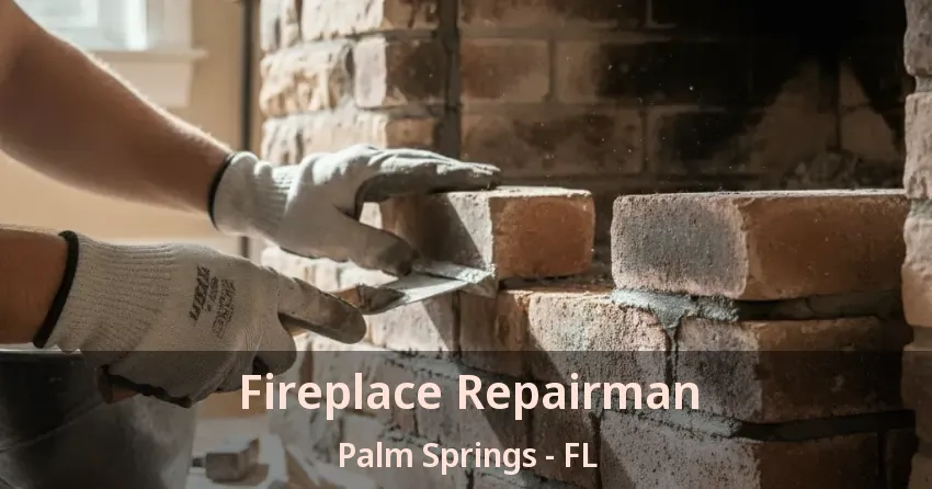 Fireplace Repairman Palm Springs - FL