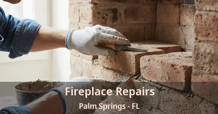 Fireplace Repairs Palm Springs - FL