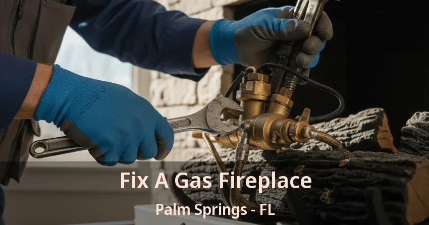 Fix A Gas Fireplace Palm Springs - FL Fix A Gas Fireplace Palm Springs - FL
