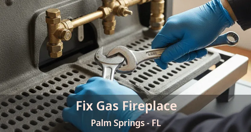 Fix Gas Fireplace Palm Springs - FL
