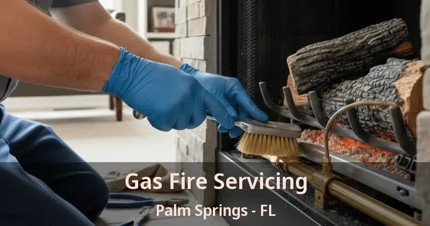 Gas Fire Servicing Palm Springs - FL