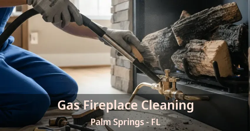 Gas Fireplace Cleaning Palm Springs - FL