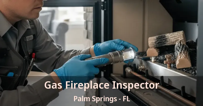 Gas Fireplace Inspector Palm Springs - FL