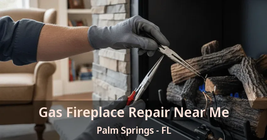 Gas Fireplace Repair Near Me Palm Springs - FL
