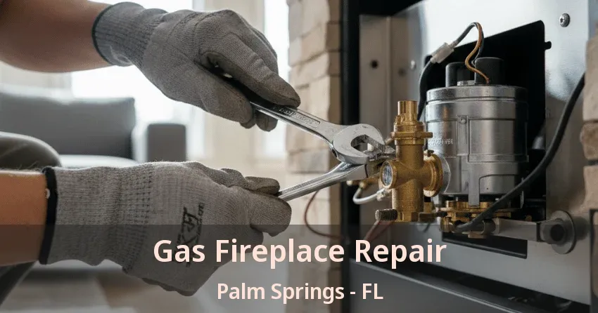 Gas Fireplace Repair Palm Springs - FL