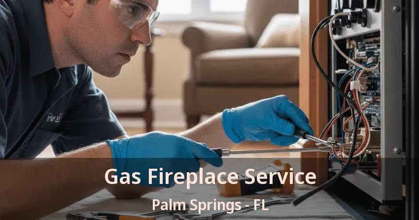Gas Fireplace Service Palm Springs - FL
