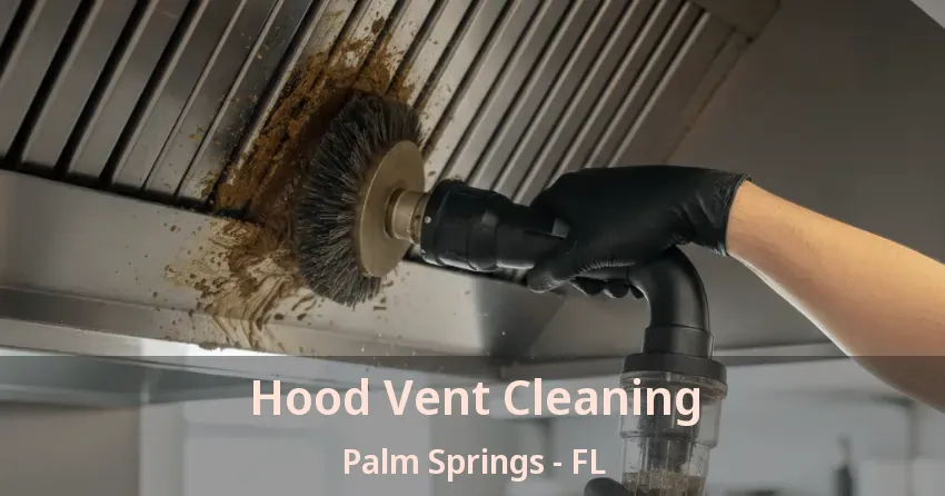 Hood Vent Cleaning Palm Springs - FL