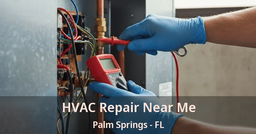 HVAC Repair Near Me Palm Springs - FL