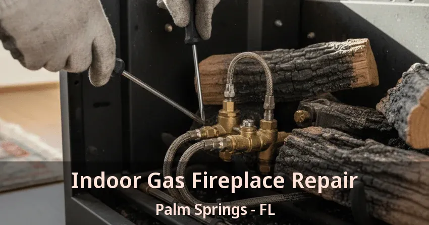 Indoor Gas Fireplace Repair Palm Springs - FL