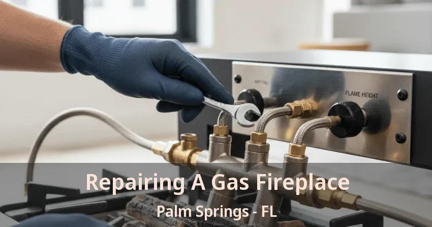 Repairing A Gas Fireplace Palm Springs - FL