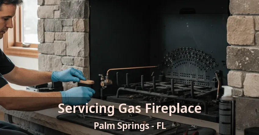 Servicing Gas Fireplace Palm Springs - FL