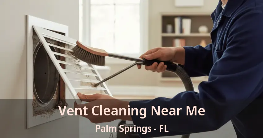 Vent Cleaning Near Me Palm Springs - FL Vent Cleaning Near Me Palm Springs - FL