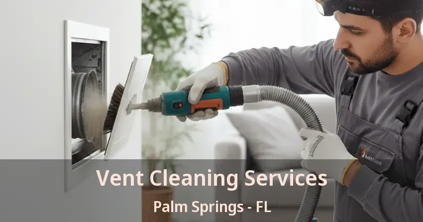 Vent Cleaning Services Palm Springs - FL
